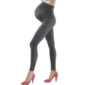 NWT Assets Spanx Maternity Supportive Leggings Marvelous Mama Slate 2 S